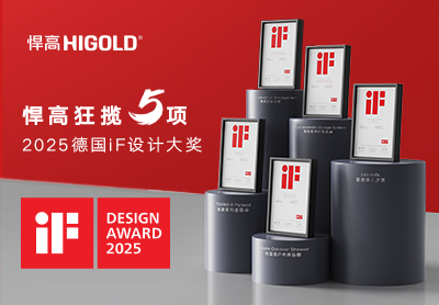 原创设计，闪耀全球！悍高狂揽5项2025德国iF设计大奖！